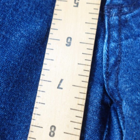 TORY BURCH Jeans Women 26 Blue‎ Denim Cropped Skinny Low Rise Medium Wash 26x24 - Picture 6 of 10